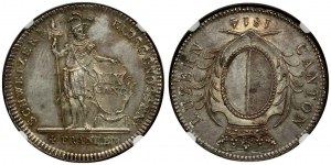 Luzern 4 Franken 1814 NGC MS 62