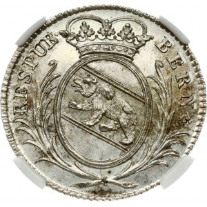 Bern 5 Batzen 1818 NGC MS 64