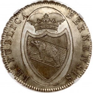 Švajčiarsko Bern 4 franky 1823 NGC MS 64 PL