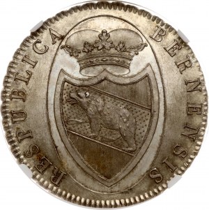 Switzerland Bern 4 Francs 1823 NGC MS 64 PL