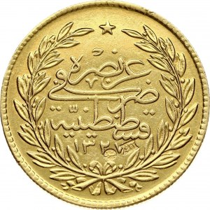 Turkey 500 Piastres AH 1327/4 (1912)