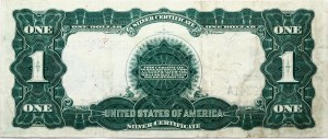 Certificat d'argent de 1 dollar des États-Unis 1899