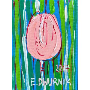 Edward Dwurnik (1943 - 2018), Tulipe, 2017