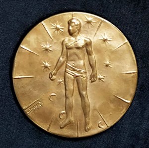 Igor Mitoraj (1944 - 2014), Medaille Artikulationen, 1983-1984 (Auflage I 270/500)
