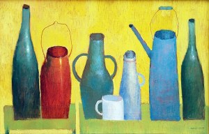 Gennadiy Tishchenko, Martwa natura z białym kubkiem, 2006