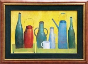 Gennadiy Tishchenko, Nature morte avec tasse blanche, 2006