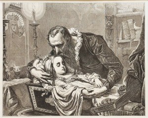 Jan Matejko(1838-1893), Jan Kochanowski Over the Corpses of his Daughter Ursula , 1876