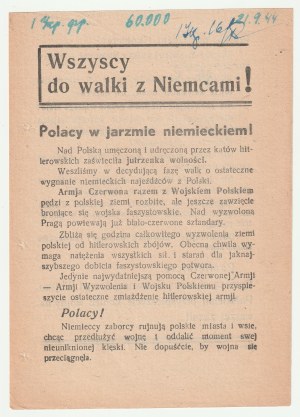 WSZYSCY do walki z Niemcami! - 21.09.1944