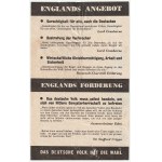 SET of 5 leaflets. - 1) End of 1939, leaflet still maintained in a semi-conciliatory tone ...