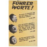 SET of 5 leaflets. - 1) End of 1939, leaflet still maintained in a semi-conciliatory tone ...
