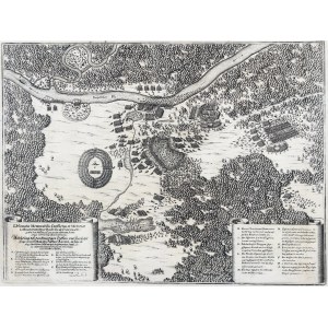 ŁOJÓW. plan of the battle of Łojów - the victory of Lithuanian field hetman J. Radziwiłł over the Cossacks achieved on July 31, 1649
