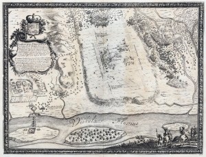 TCZEW. plan of the battle of Tczew, fought on August 23 (September 2) 1657 between the Danzigers and the Swedes