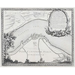 LISEWO MALBORSKIE. Pianta delle fortificazioni polacche a Lisewo nel 1658, ing. F. de Lapointe, disegno di E. J. Dahlbergh