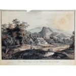 SOKOLE MOUNTAINS. The Falcon Mountains from the north; drawn by S.C.C. Reinhardt, etched by G.D. Berger