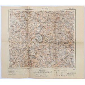 OLITA. Map of the Olitsa area, Rumbovichi in the north, Ilga Lake in the south.