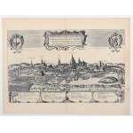 LUBLIN. Panorama miasta; pochodzi z: Civitates Orbis Terrarum
