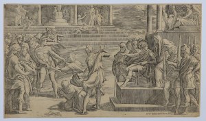 CARAGLIO, GIOVANNI JACOPO (1500/1505-zm. w Krakowie 1565), KRAKÓW. Męczeństwo św. Piotra i Pawła
