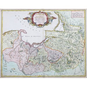 ROYAL PRUSSIA. Map of Royal and Ducal Prussia; compiled by. G. Robert de Vaugondy