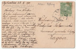 BELINA JE NIŽŠÍ. Ca. 1915. pohlednice