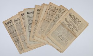 GONIEC KRAKOWSKI. 20 numeri del 1918-1919