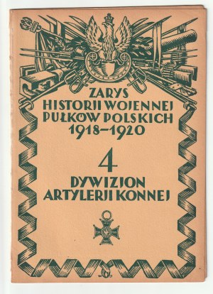 ŁUBIEŃSKI Władysław. 4e division d'artillerie à cheval