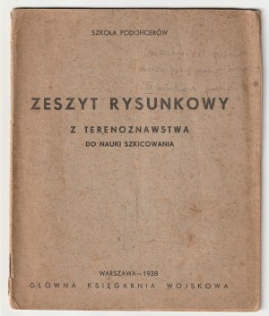 KONIN. Zeszytek rysunkowy z terenoznawstwa do nauki skicowania, Warsaw 1938