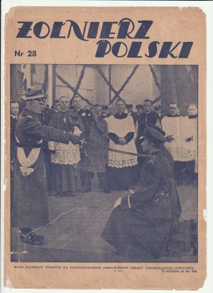 ŻOŁNIERZ Polski. Two sheets from no. 28-01.11.1937