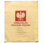 POCZTA Polska - Wilno. Polska Poczta Telegraf i Telefon, 3 telegramy do państwa Różyckich zamieszkałych w Wilnie