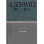 AUSCHWITZ. Auschwitz 1940-1945. Studien [...] Oświęcim 1999