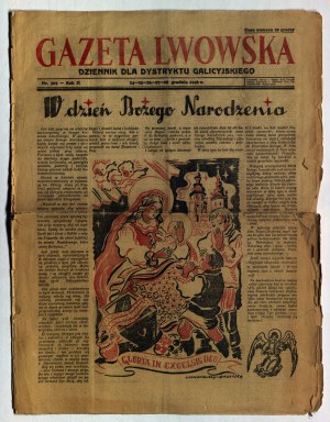 GAZETA Lwowska. Zeitschrift für den Distrikt Galicien. 7 Ausgaben.