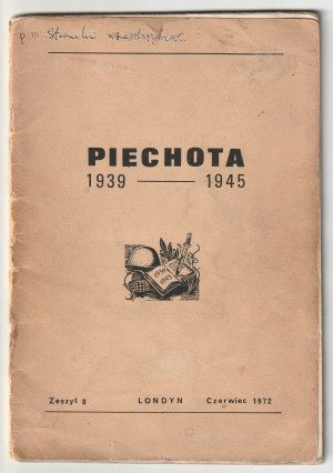 PIECHOTA 1939-1945. London 1972