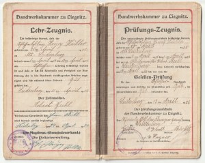 LEGNICA, ZAWIDÓW, GÖRLITZ. Deux documents de Johanes Henri Hübler