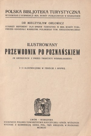 ORŁOWICZ Mieczysław. An Illustrated Guide to Poznań.