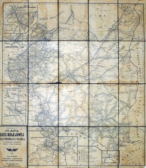 II REPUBLIKA. Mapa železničnej siete