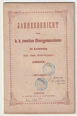 Lvov Gymnasium annual report. Among other things, about the constitution of the Petrograd Sejm