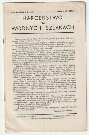 Skauting OGNISKO. XI-XII 1943. mj. 