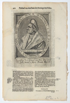 ZYGMUNT I the Old (1467-1548), bust in oval