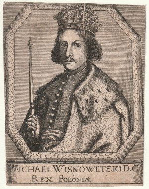 MICHAŁ Korybut Wiśniowiecki (1640-1673). Michael Wisnowetzki D. G. Rex Poloniae