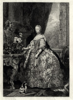 MARIA Leszczynska (1703-1768). Königin von Frankreich