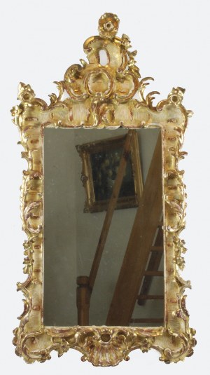 Wall mirror, neo-Rococo