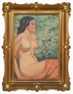 Stanisław ŻURAWSKI (1889-1976), Semi-atto di donna