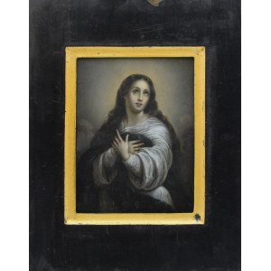 French artist unspecified? (19th century) - by Bartolomé Esteban MURILLO (1617-1672), Our Lady of Madrid