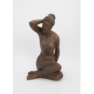 Bohumil KOKRDA (1914-?), Nude of a seated woman, ca. 1960.