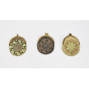 Set of 3 women's coin purses