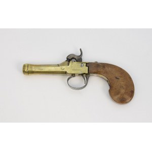 Pistol with a cap lock