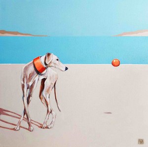 Renata Magda, Orange Ball II, 2023