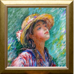 Alicia Kappa, Secret Garden from Claude Monet's series Seekers, 2024