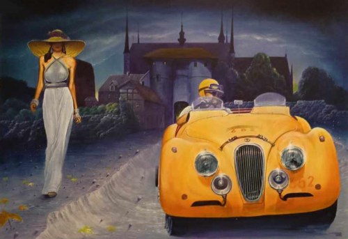 Krzysztof Tanajewski, Jaguar 1953 XK 120STS, 2024