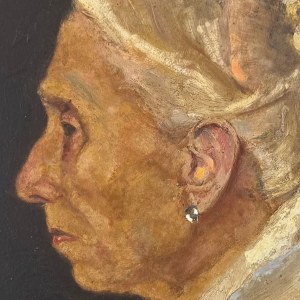 ANONIMO, Portrait d'une femme âgée