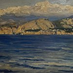 M. ROEDER, Paesaggio marino - Max Roeder (1866-1947)